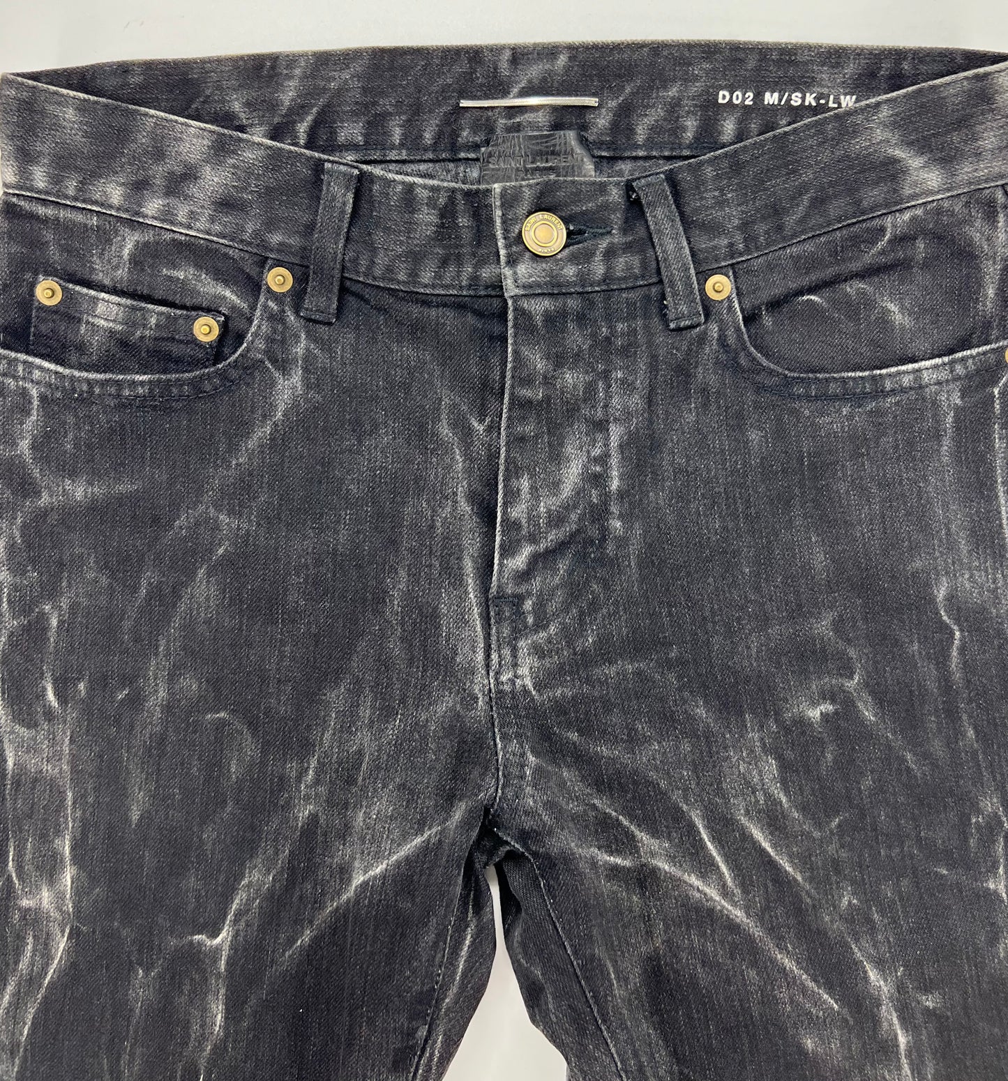 Saint Laurent Marble dye Jeans