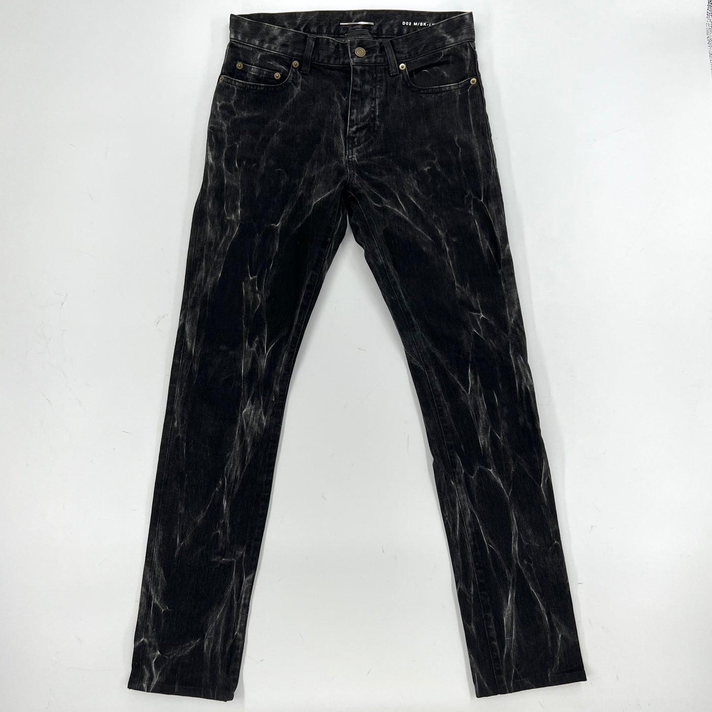 Saint Laurent Marble dye Jeans