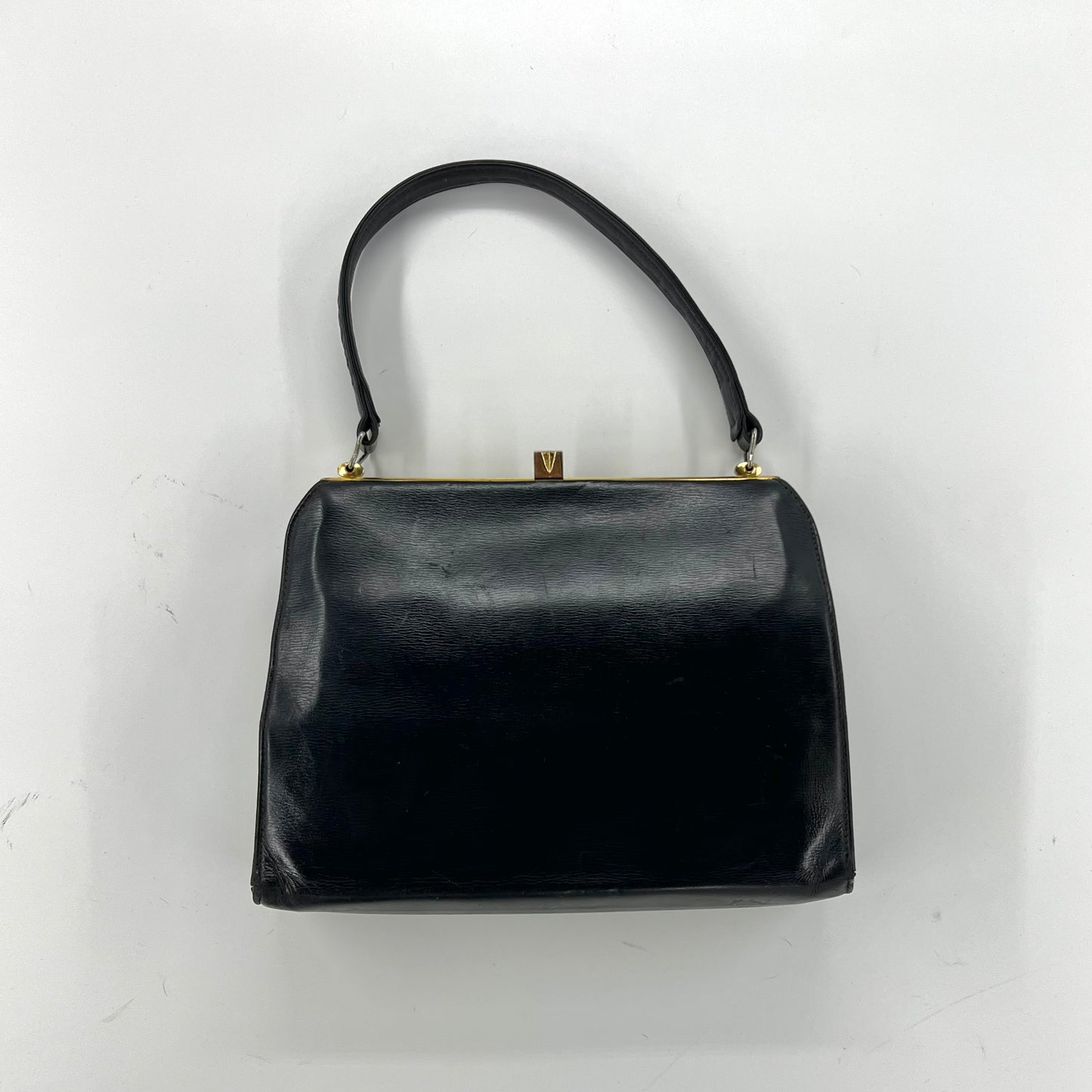 60s Leather Hand Bag