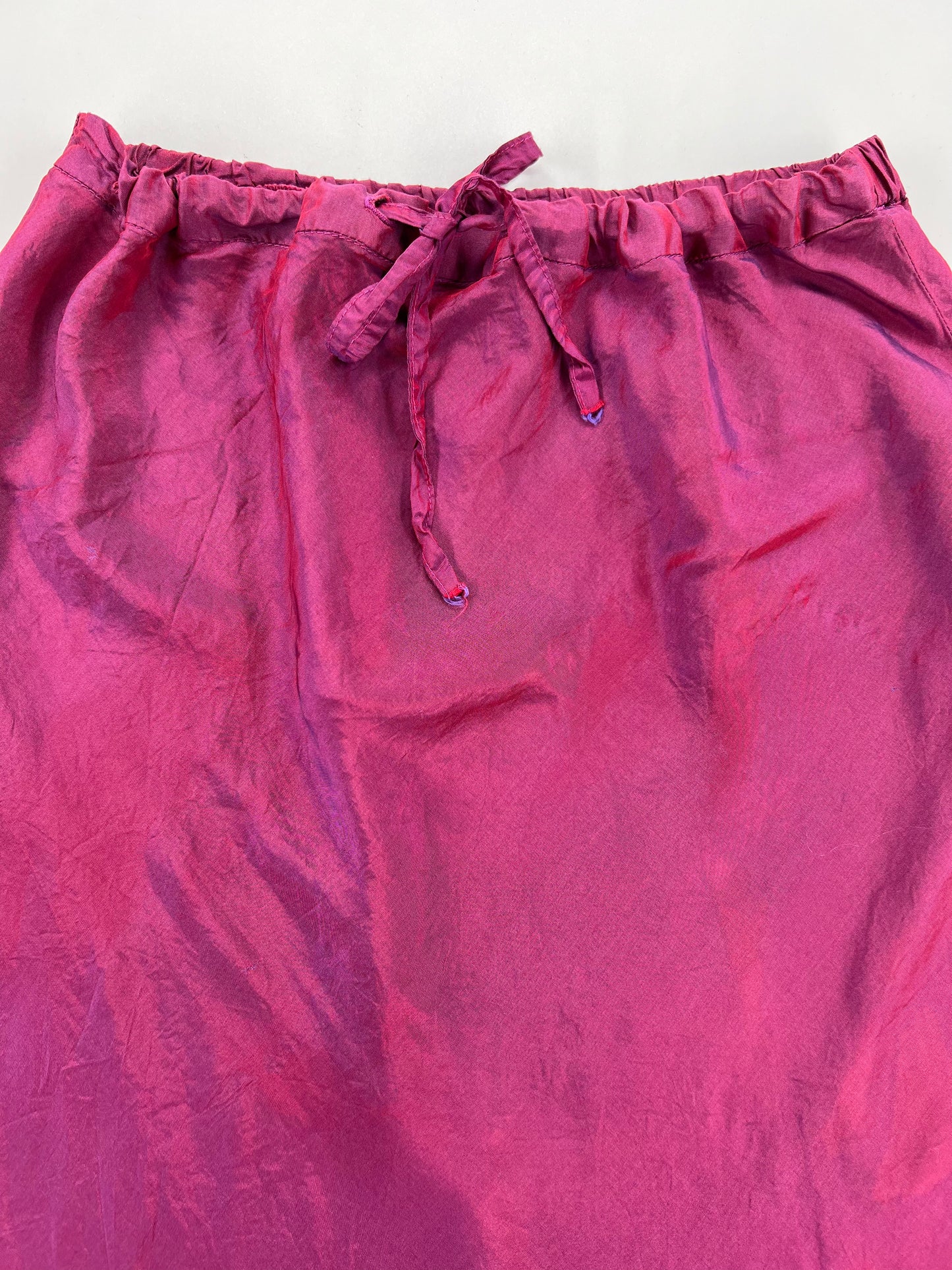 Vintage Iridescent Midi Skirt