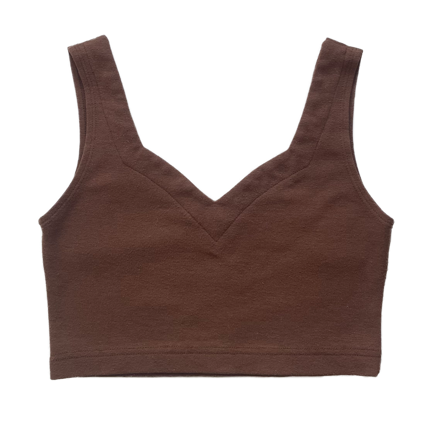 Vintage Brown Cropped Top