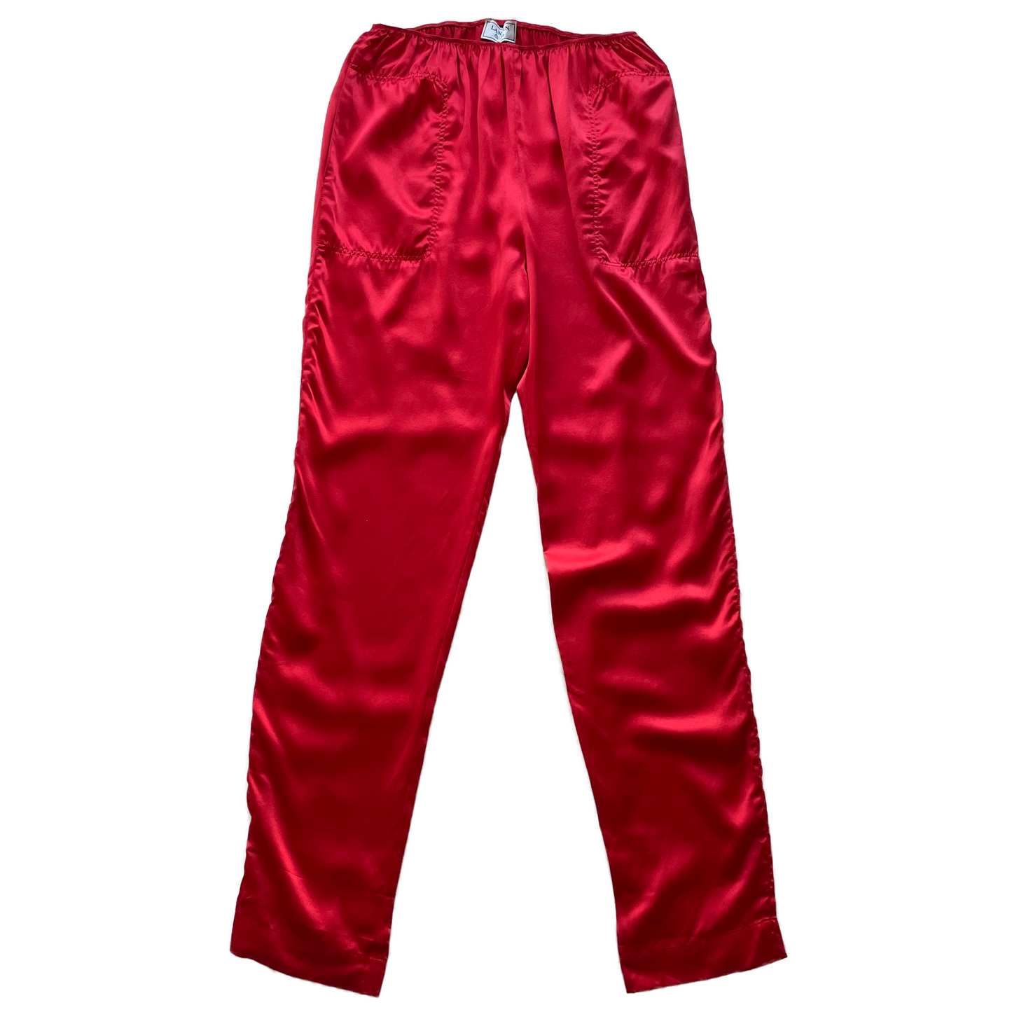 Lanvin Silk Satin Pants