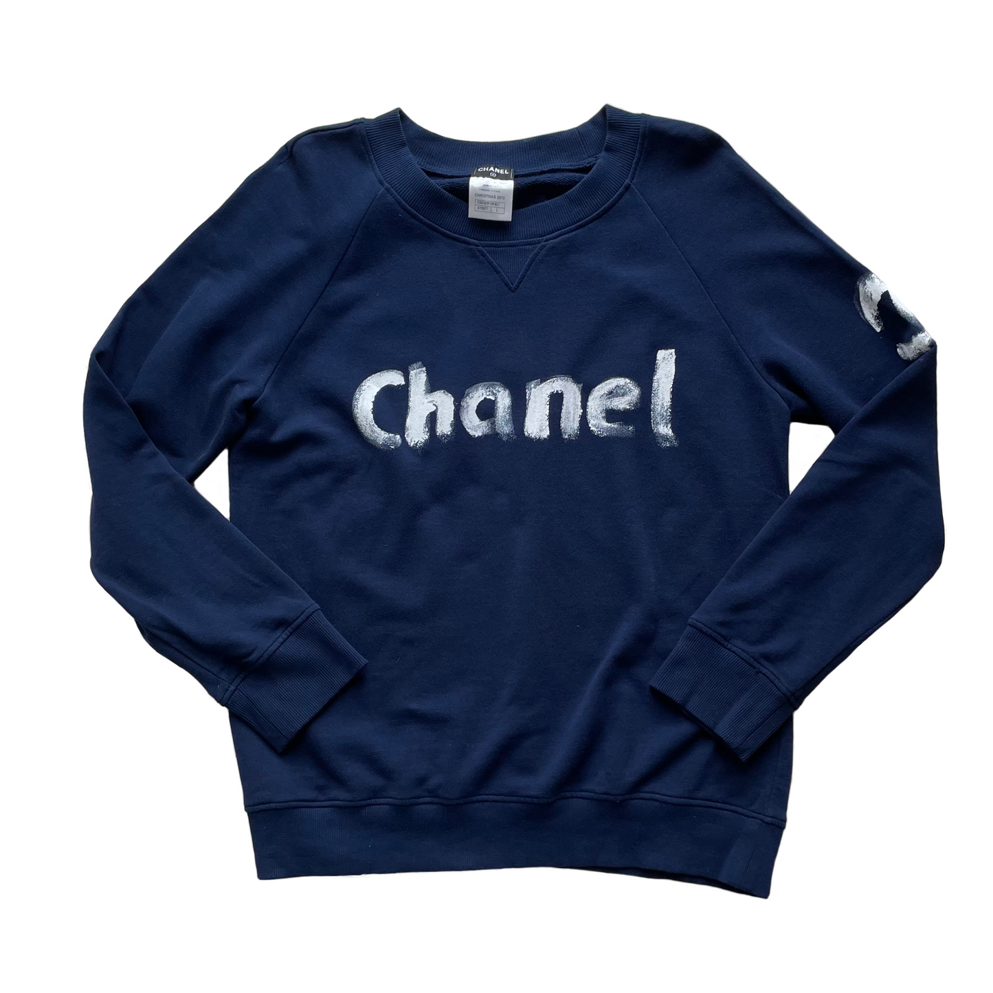 Chanel Handwriting Sweat Top