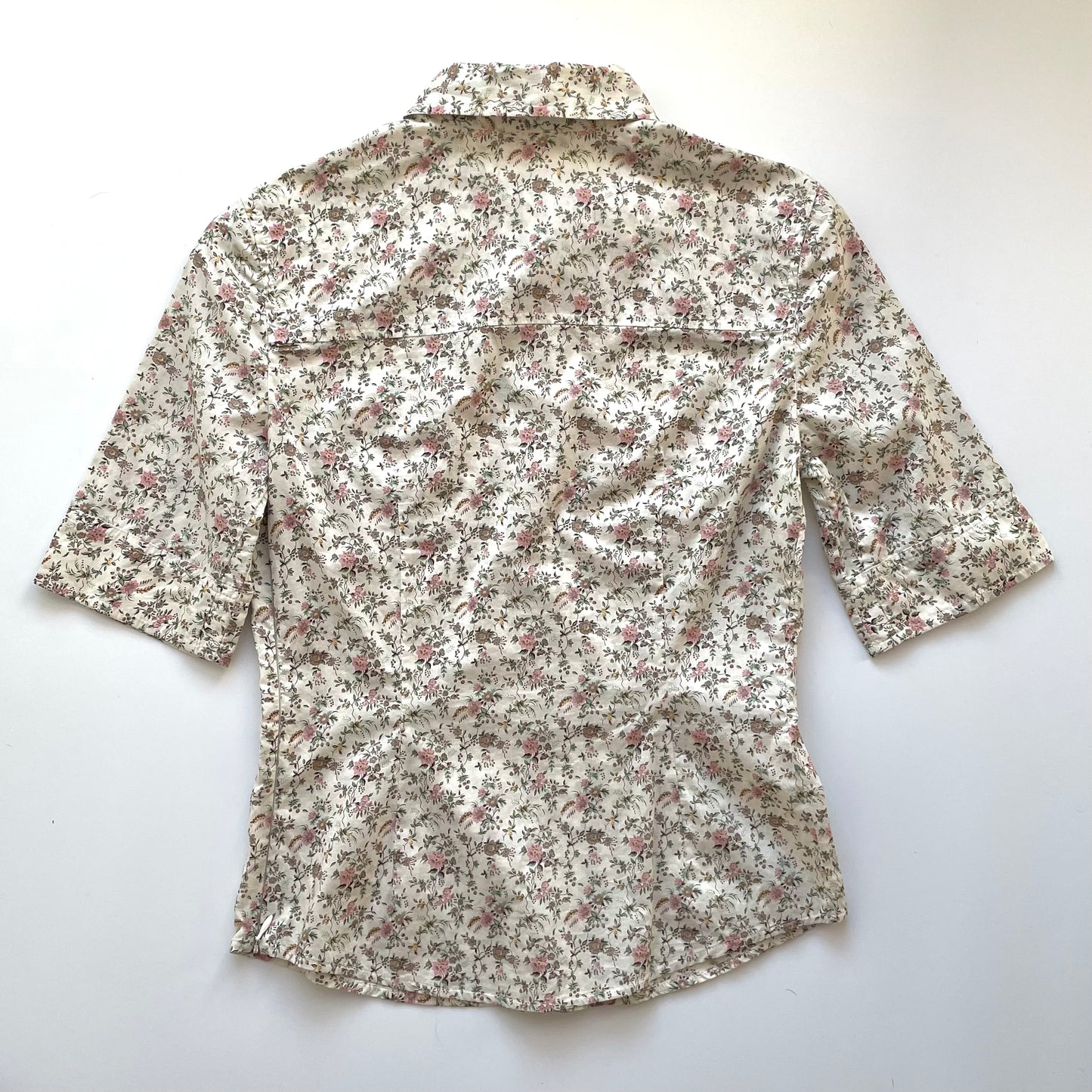 Miu Miu Floral Short Sleeve Shirt