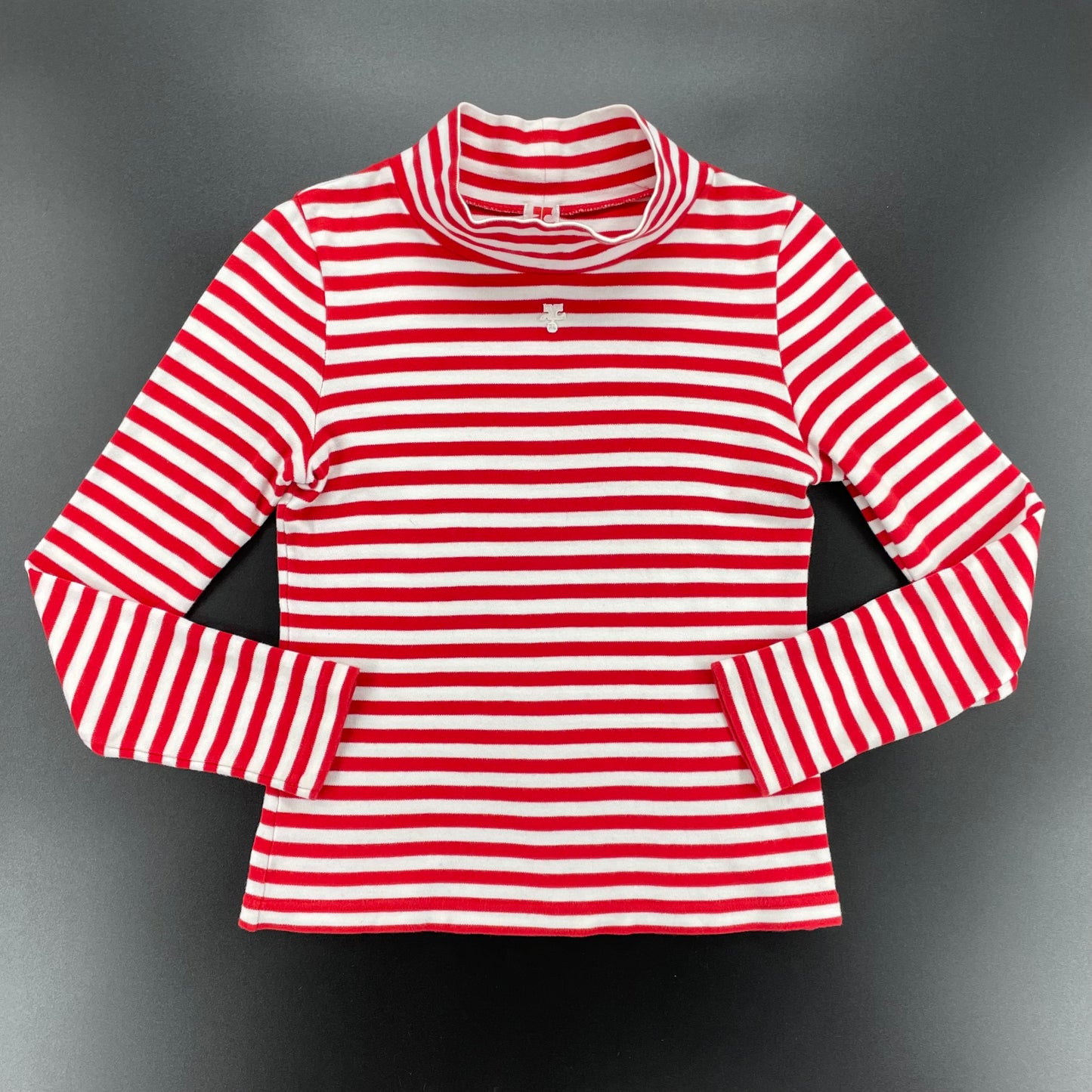 Vintage Courreges Stripe Top Shirt