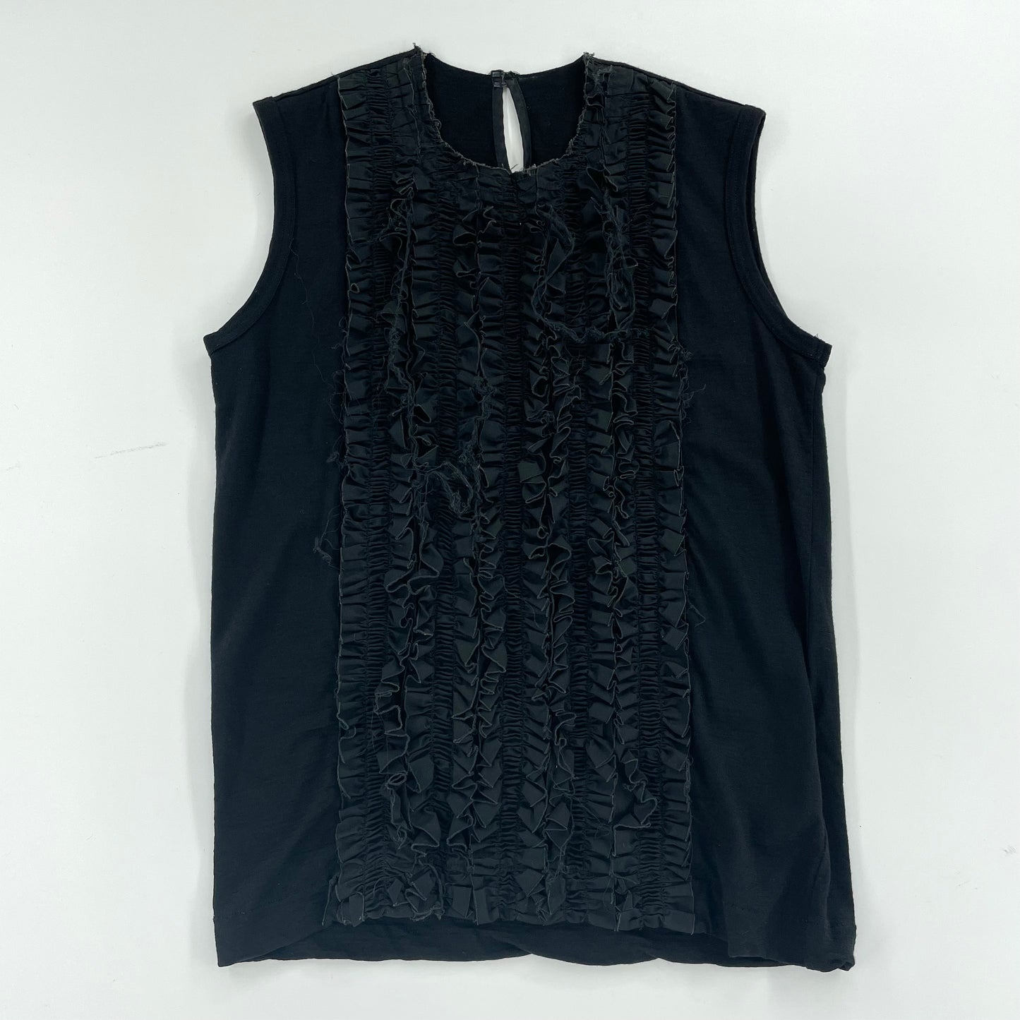 Comme Des Garçons Ruffle Top