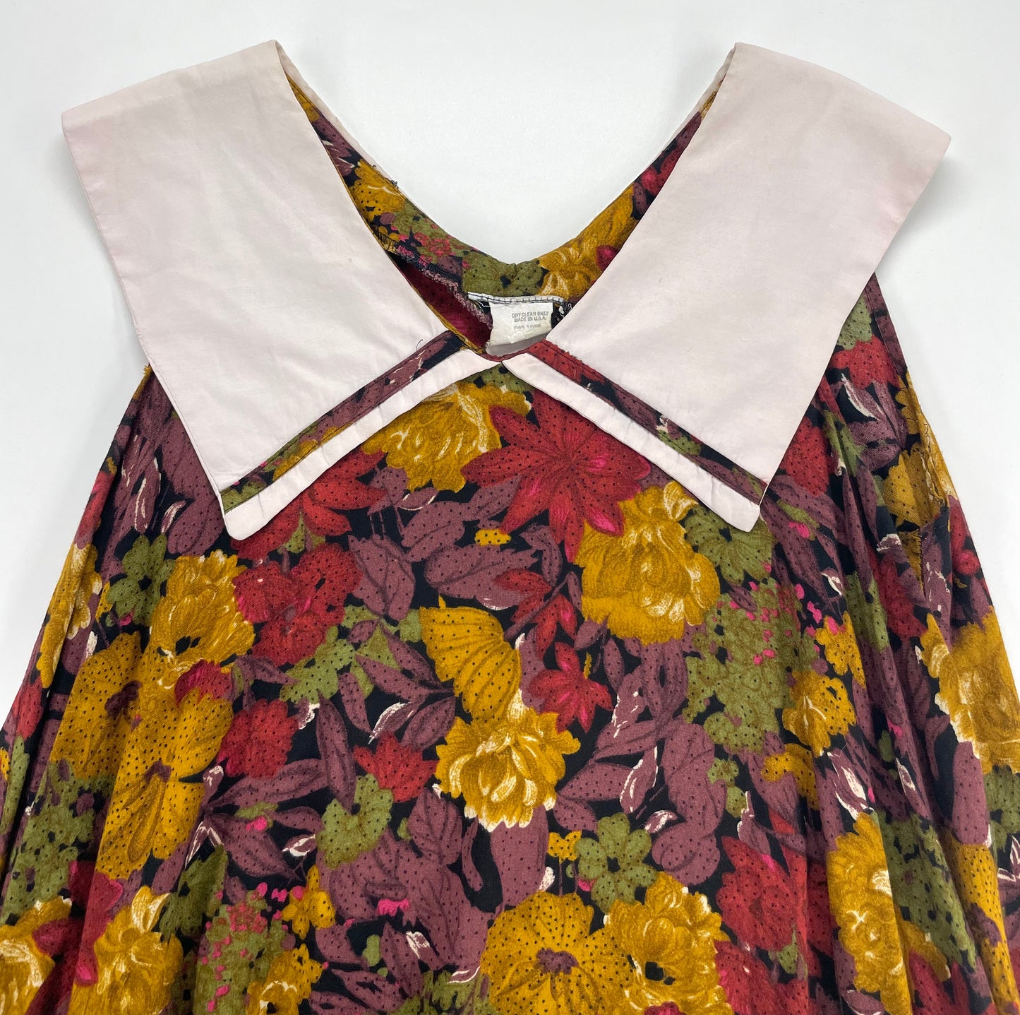 Vintage Floral Tunic Dress