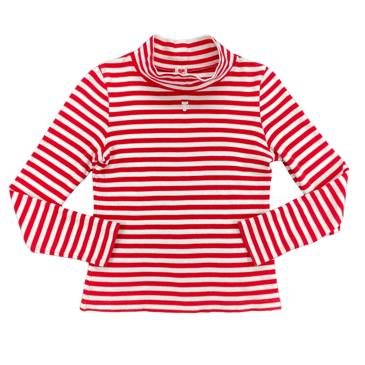 Vintage Courreges Stripe Top Shirt