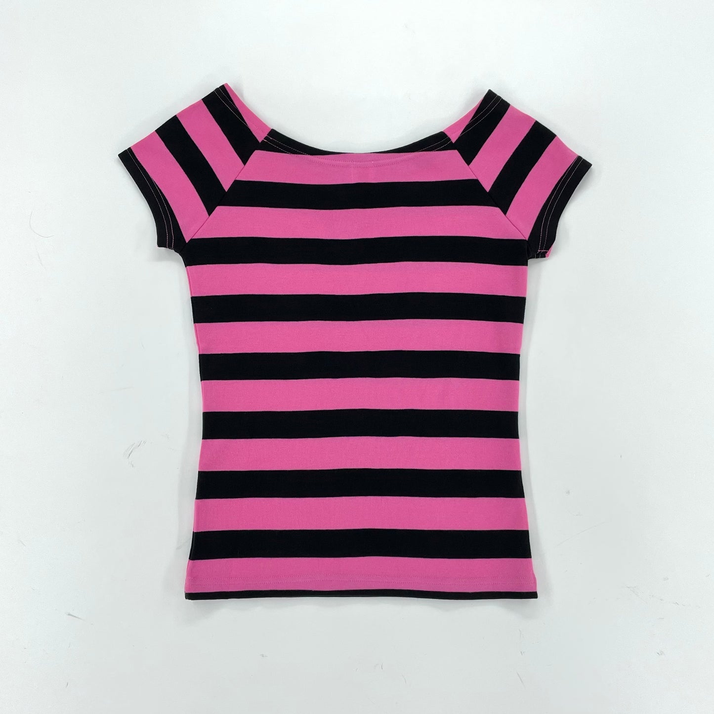 Courreges Logo Striped T-shirt