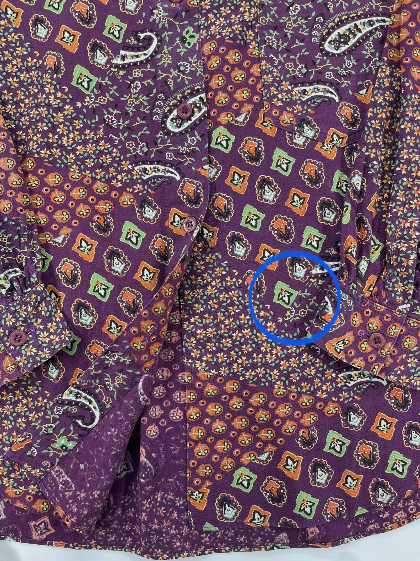 Moschino paisley vintage shirt