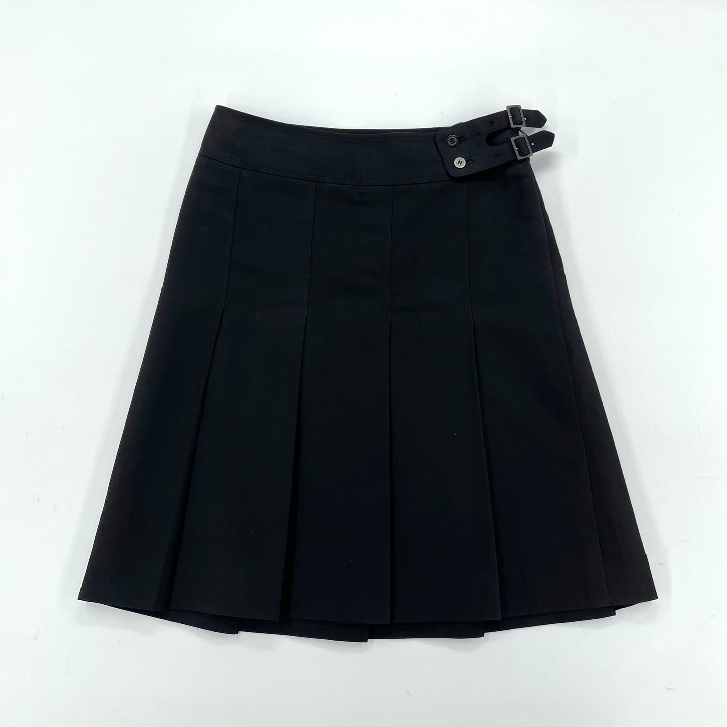 Burberry Pleated Knee Skirt