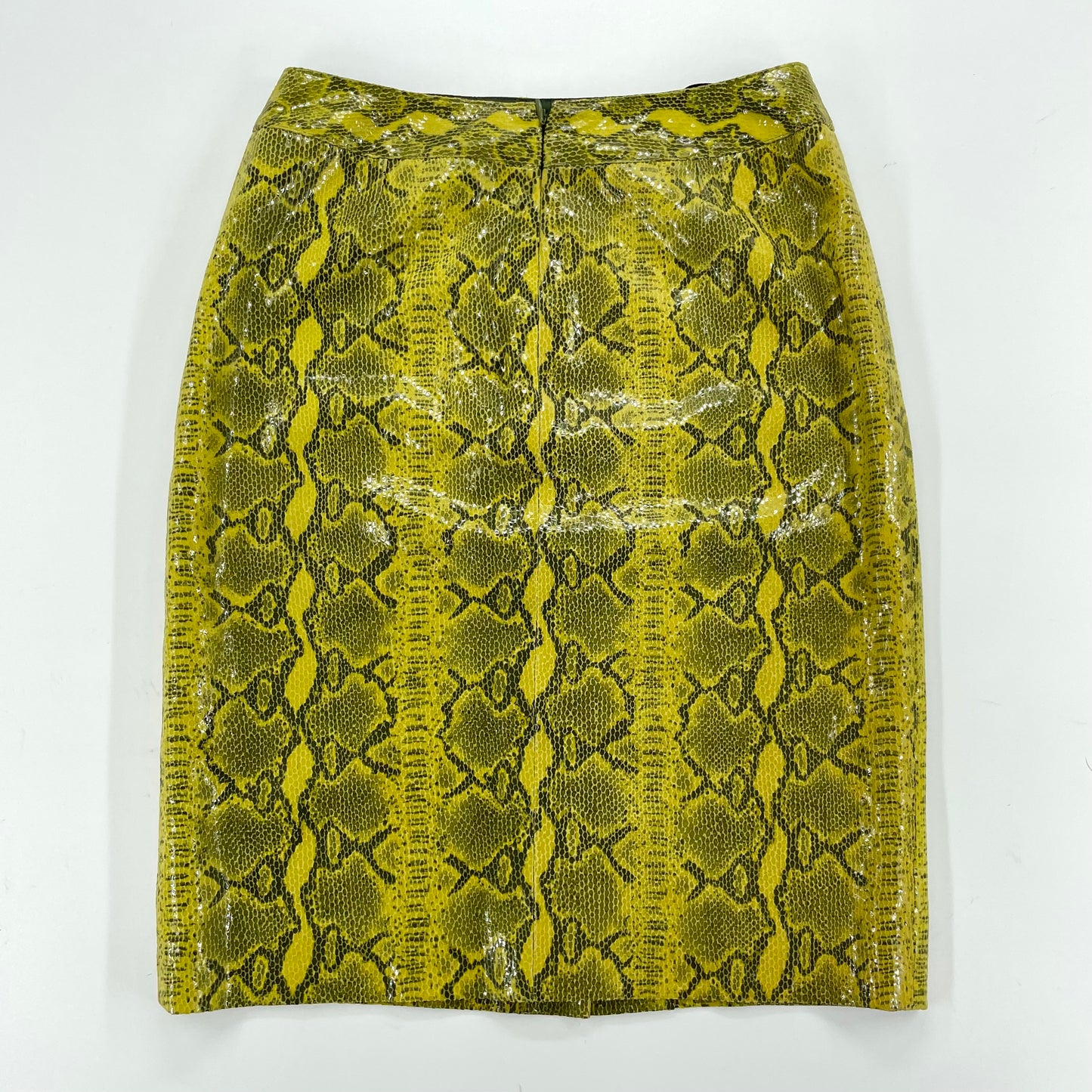 Vintage Snake Print Skirt