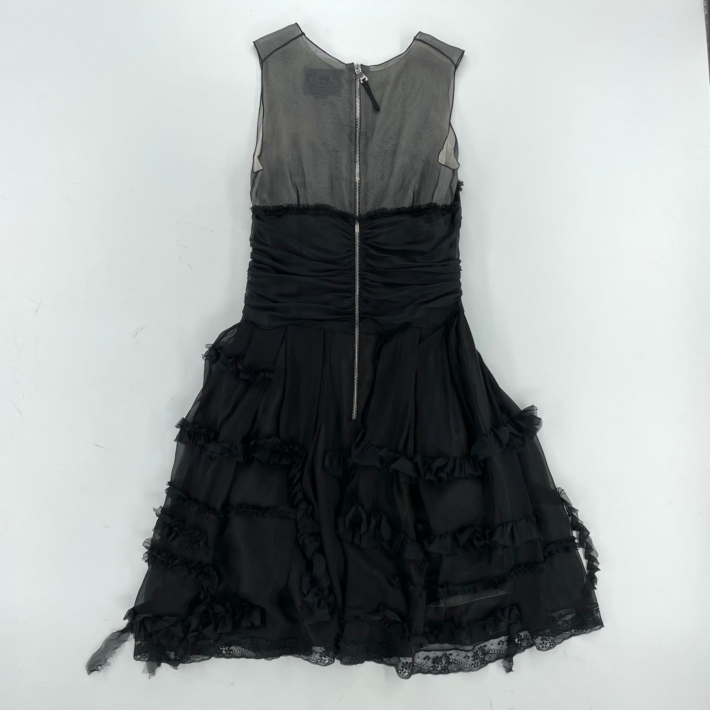 D&G Black Ruffle Dress