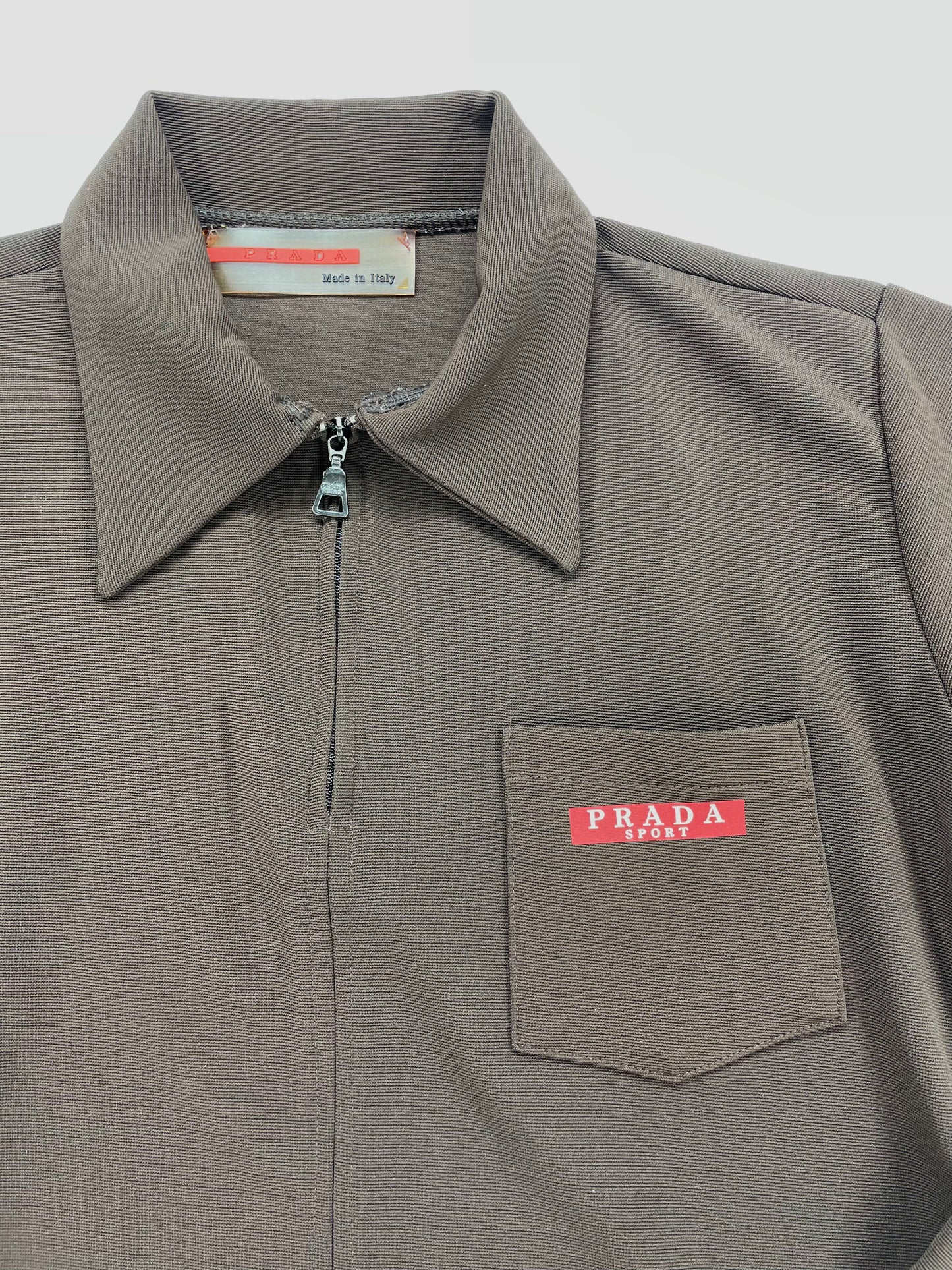 Vintage Prada Quarter Zip Top