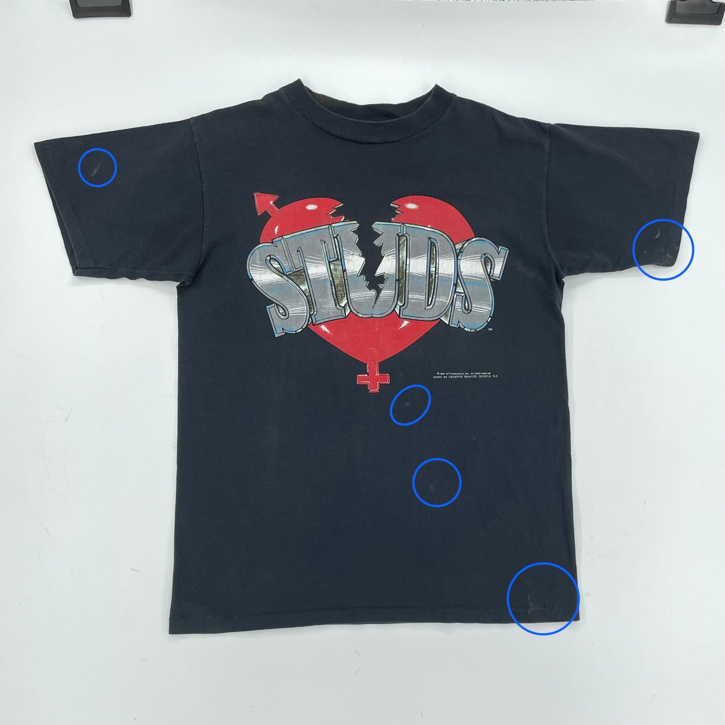 STUDS Breaking Heart Tee Shirt