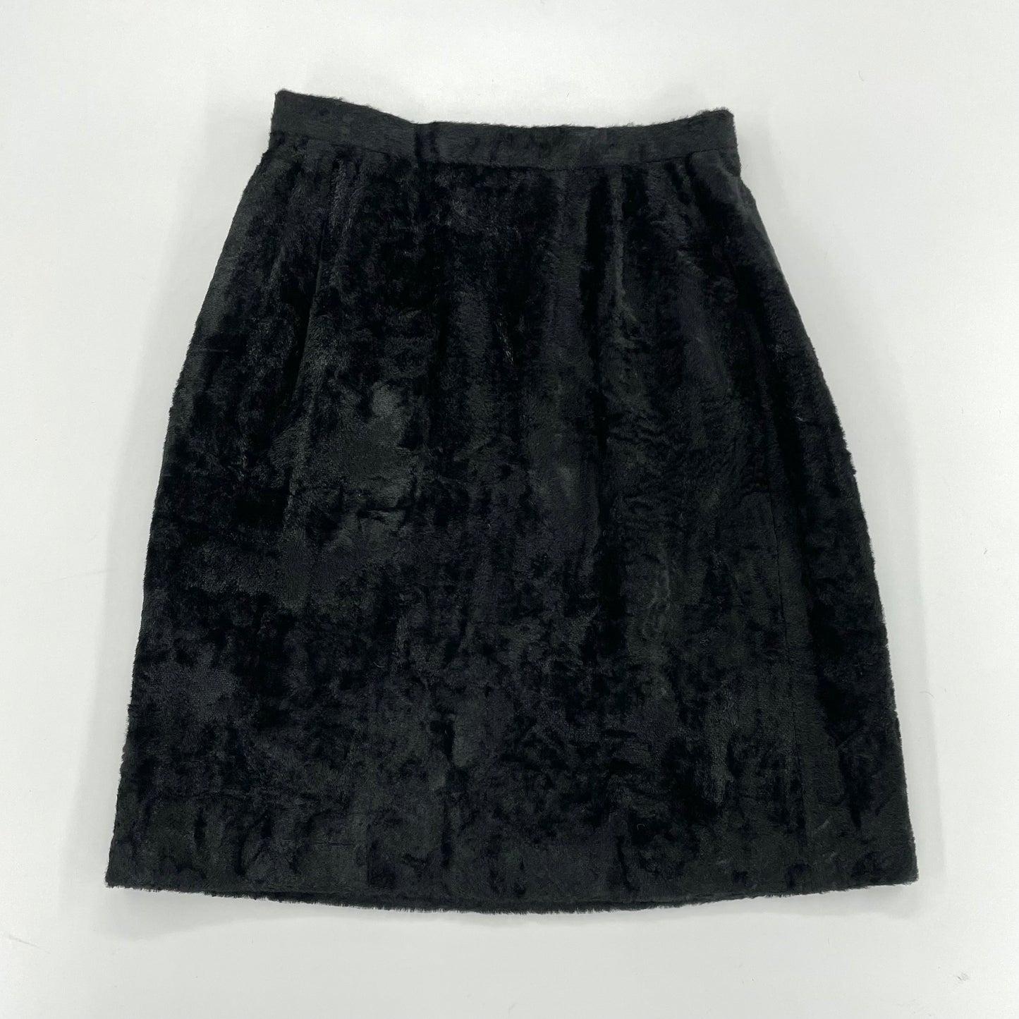 Courreges Faux Fur Mini Skirt