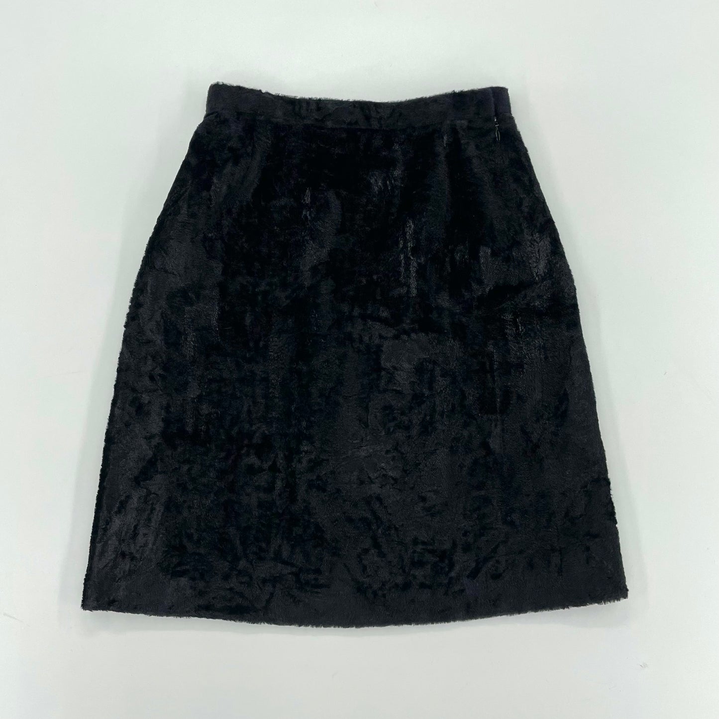 Courreges Faux Fur Mini Skirt