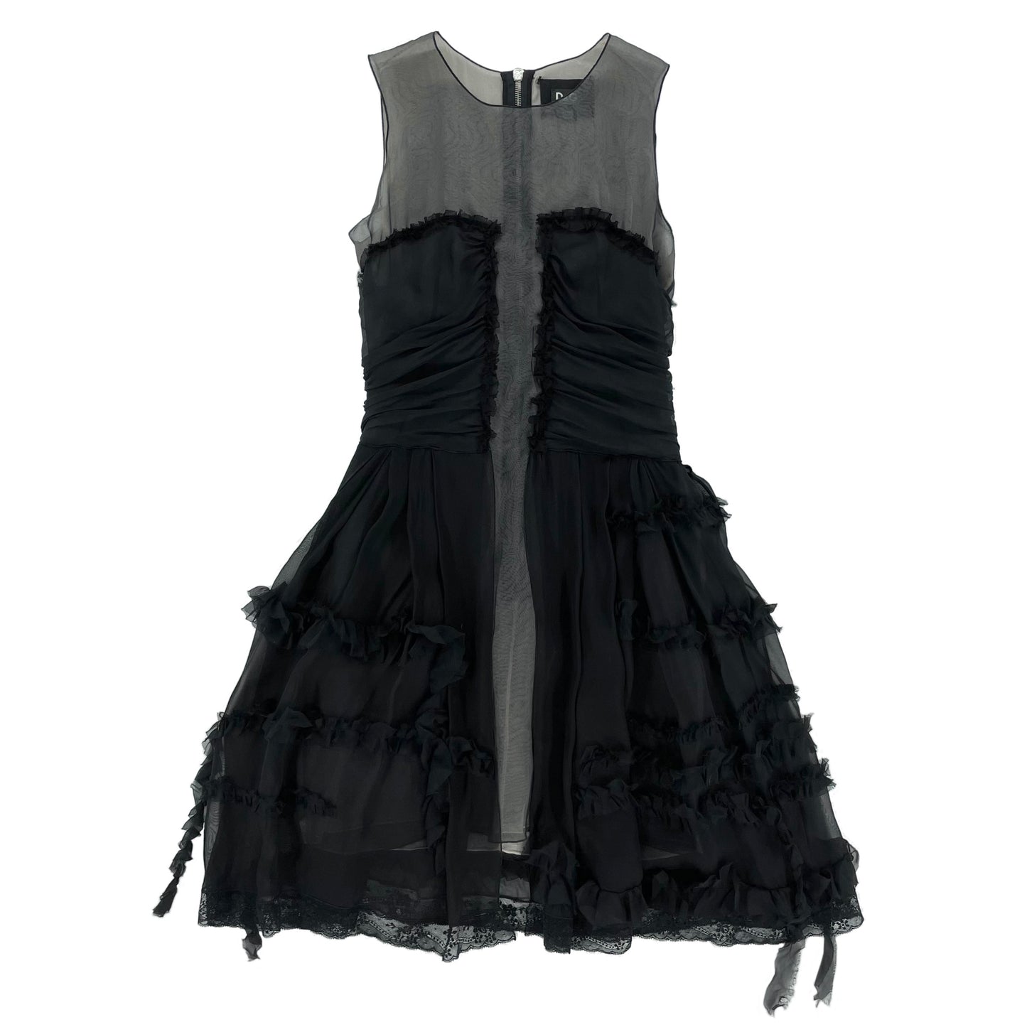 D&G Black Ruffle Dress