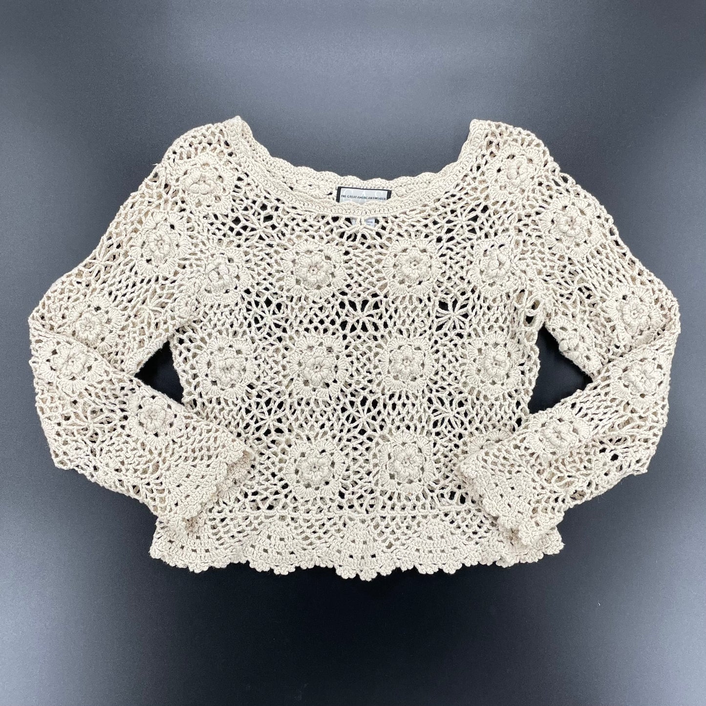 Vintage Crochet Sweater