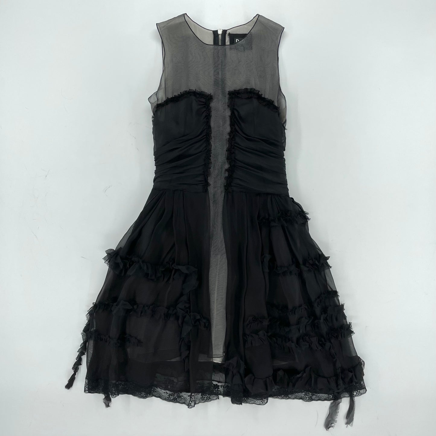 D&G Black Ruffle Dress