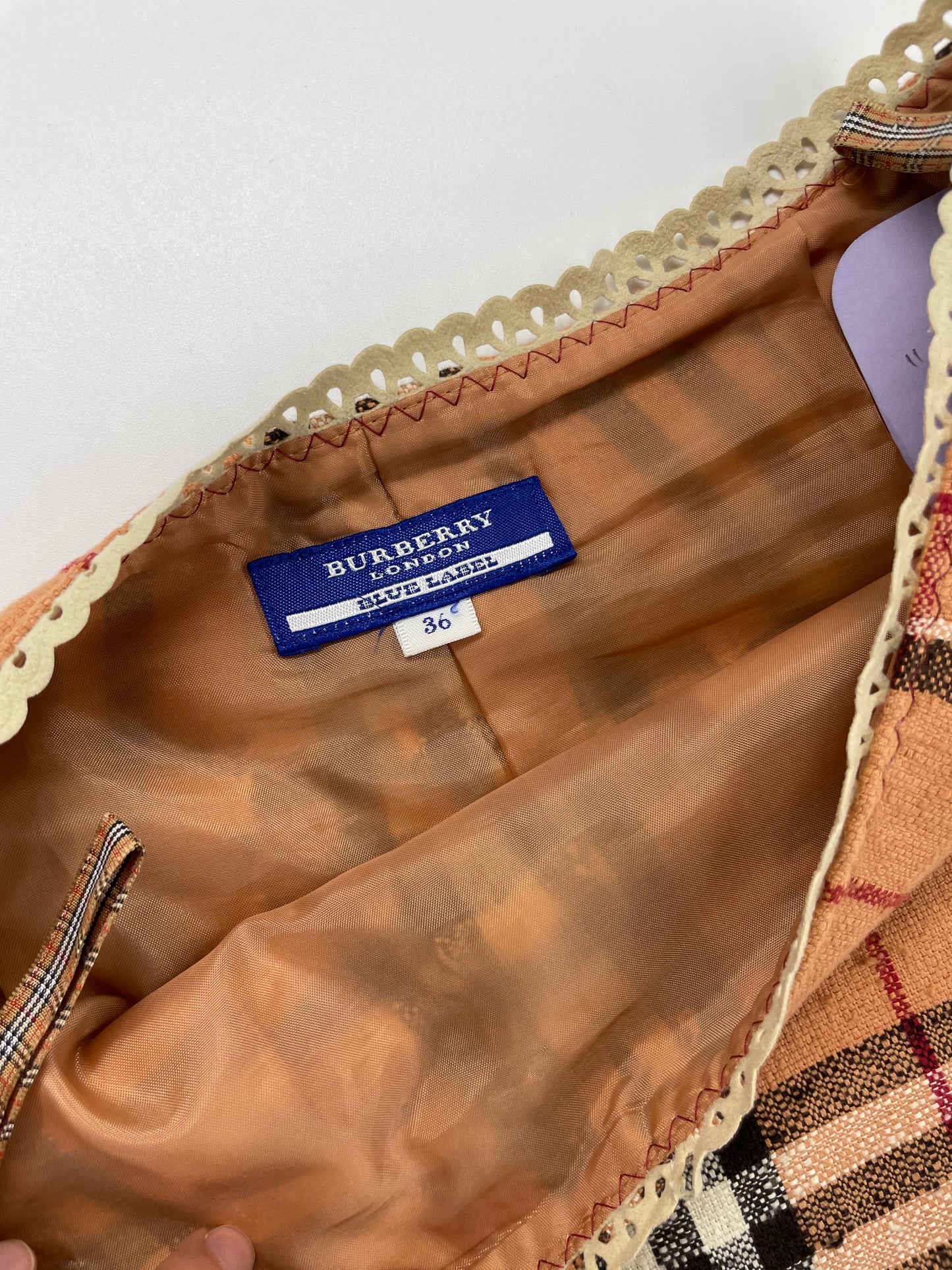 Burberry Nova Check Skirt