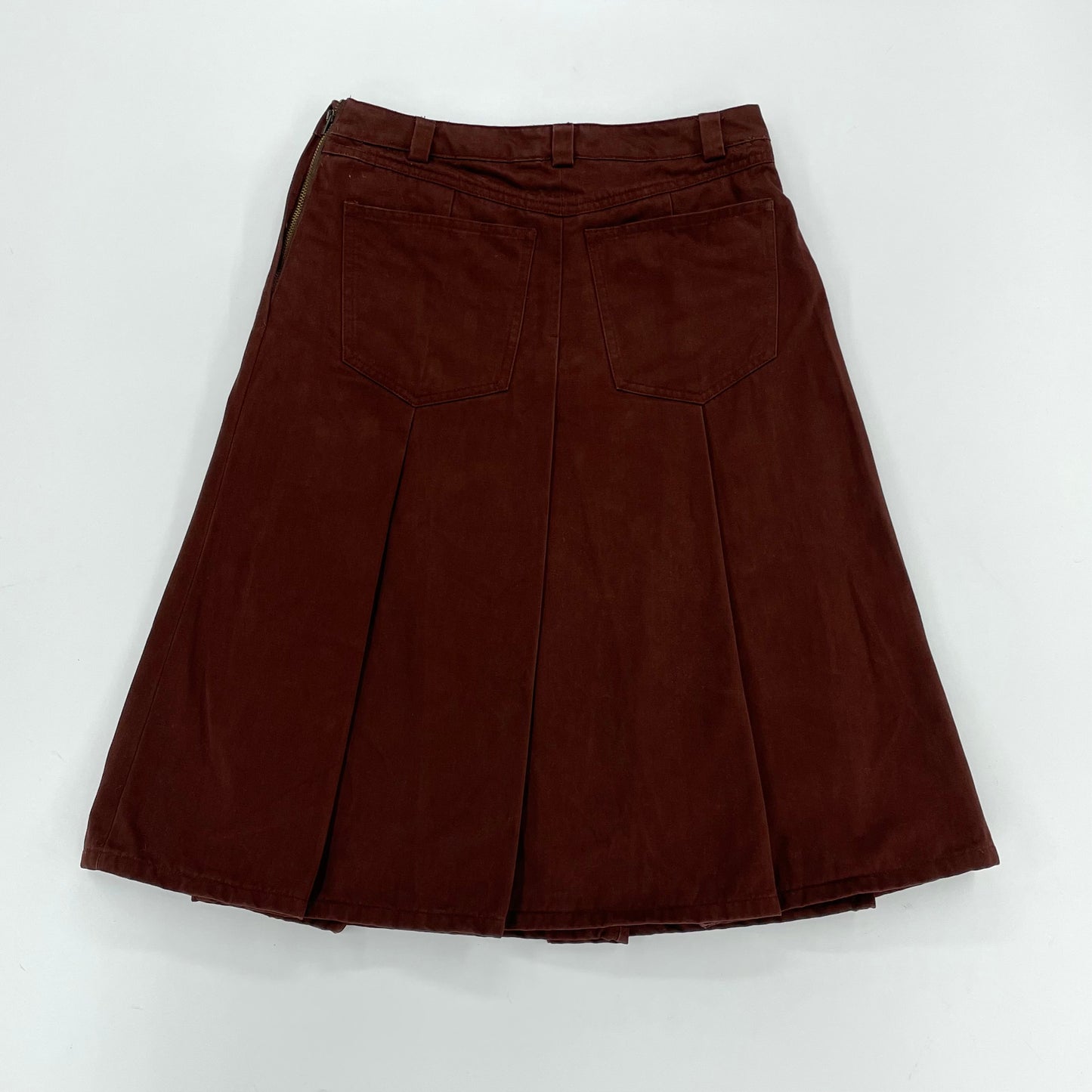 Miu Miu Pleated Midi Skirt