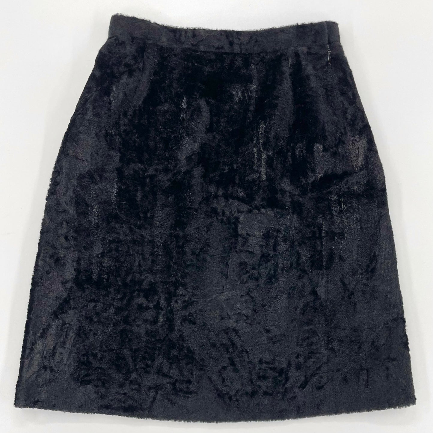 Courreges Faux Fur Mini Skirt