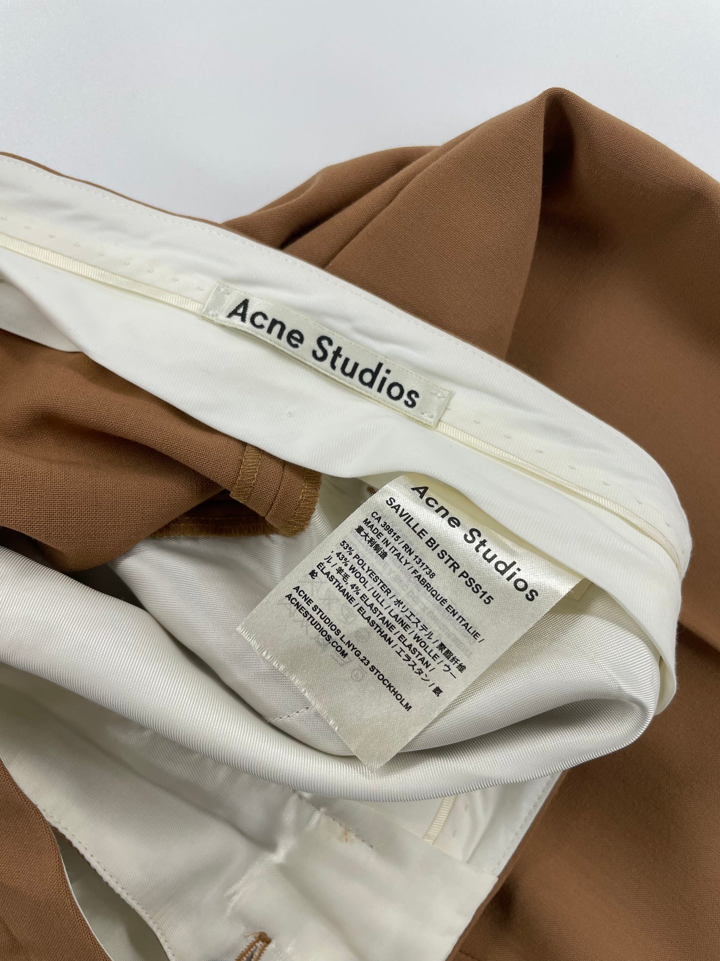 Acne Studios Womens Trousers