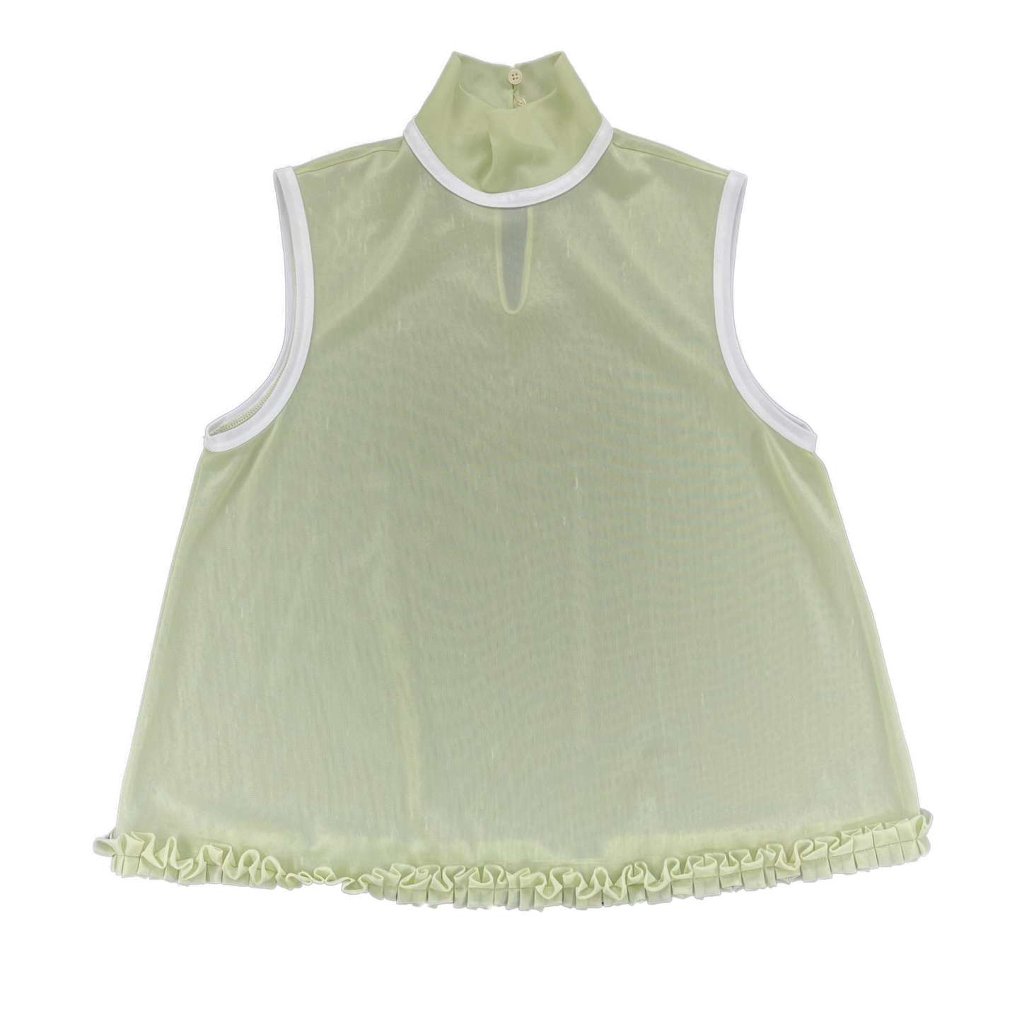 Miu Miu Sheer Sleeveless top