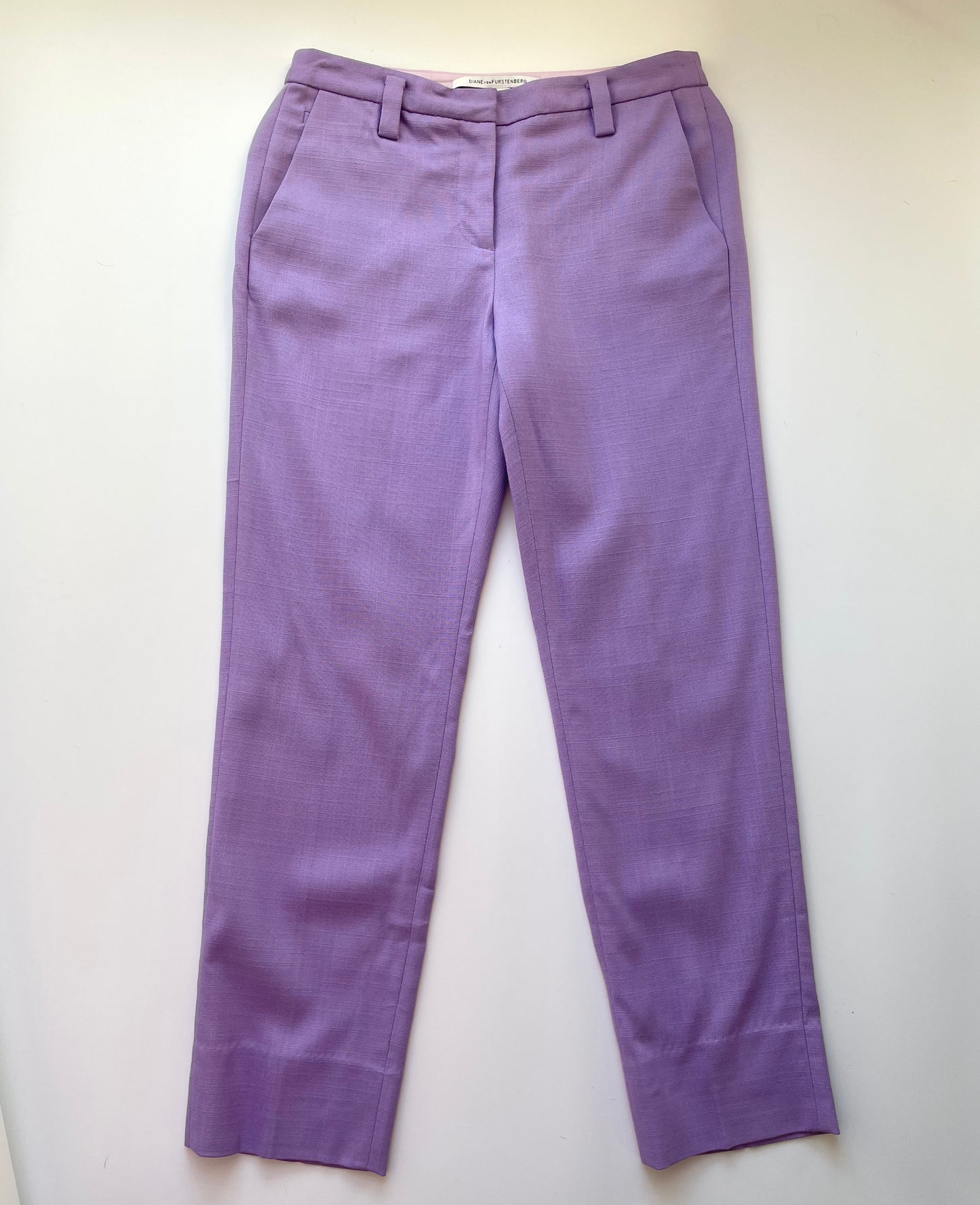 Diane Von Furstenberg Lavender Dress Pants