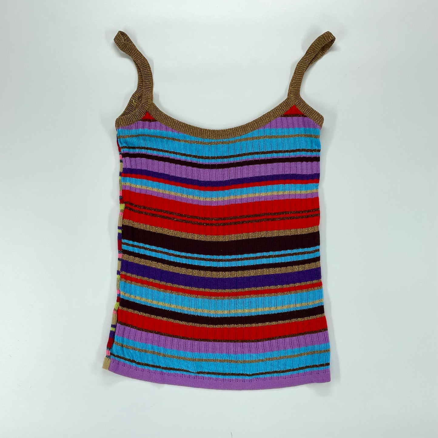 D&G stripe knit camisole