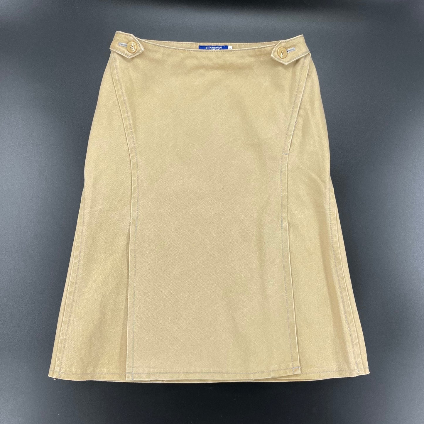 Burberry Pleated Midi Skirt