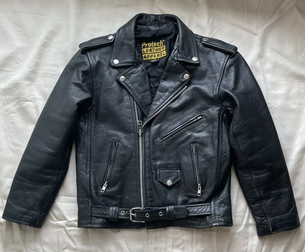 Vintage Motor Cycle Leather jacket