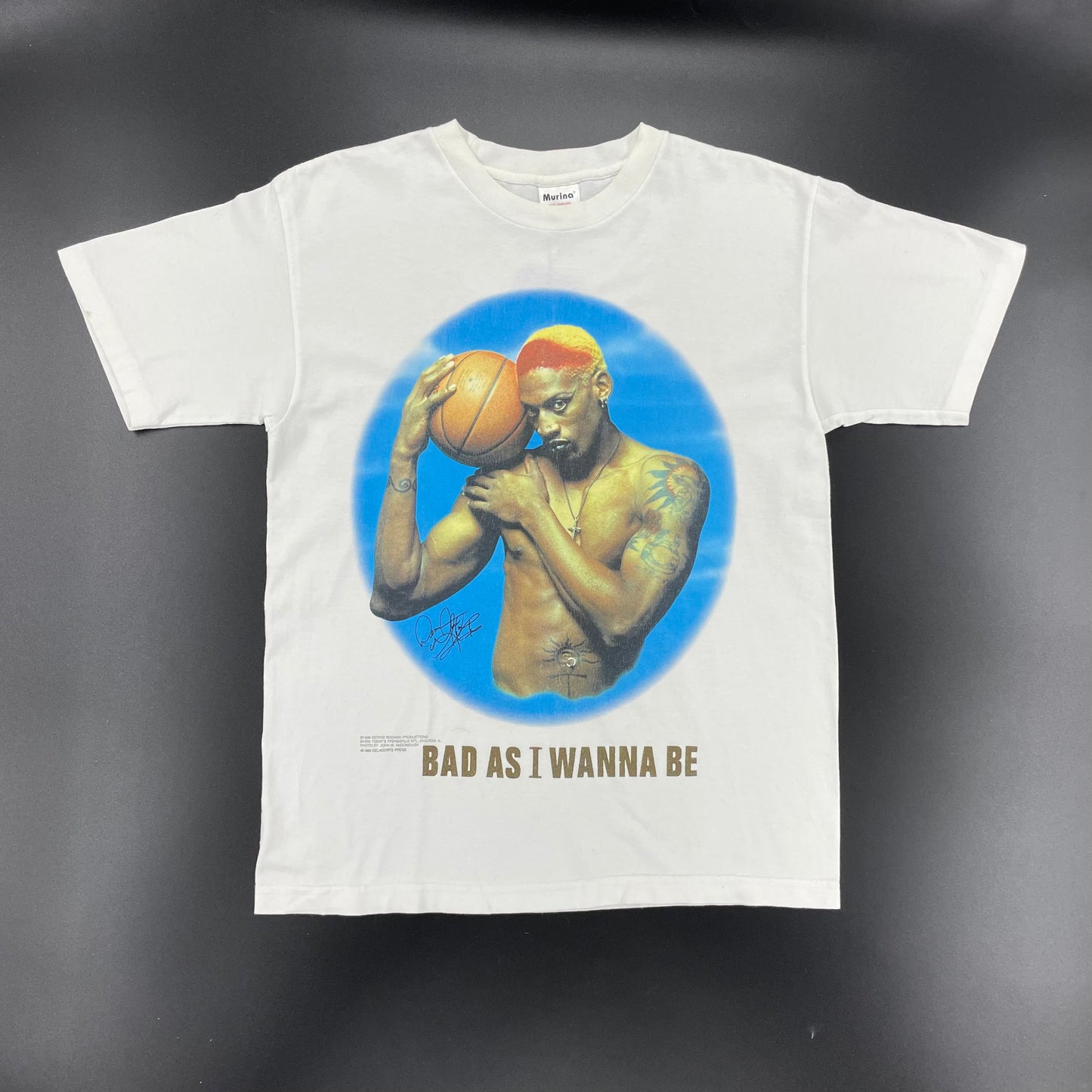 Dennis Rodman Vintage Tee Shirt