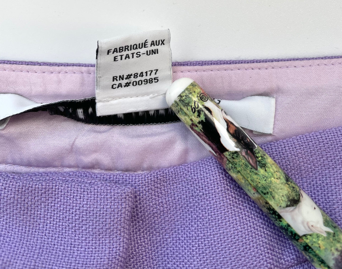 Diane Von Furstenberg Lavender Dress Pants