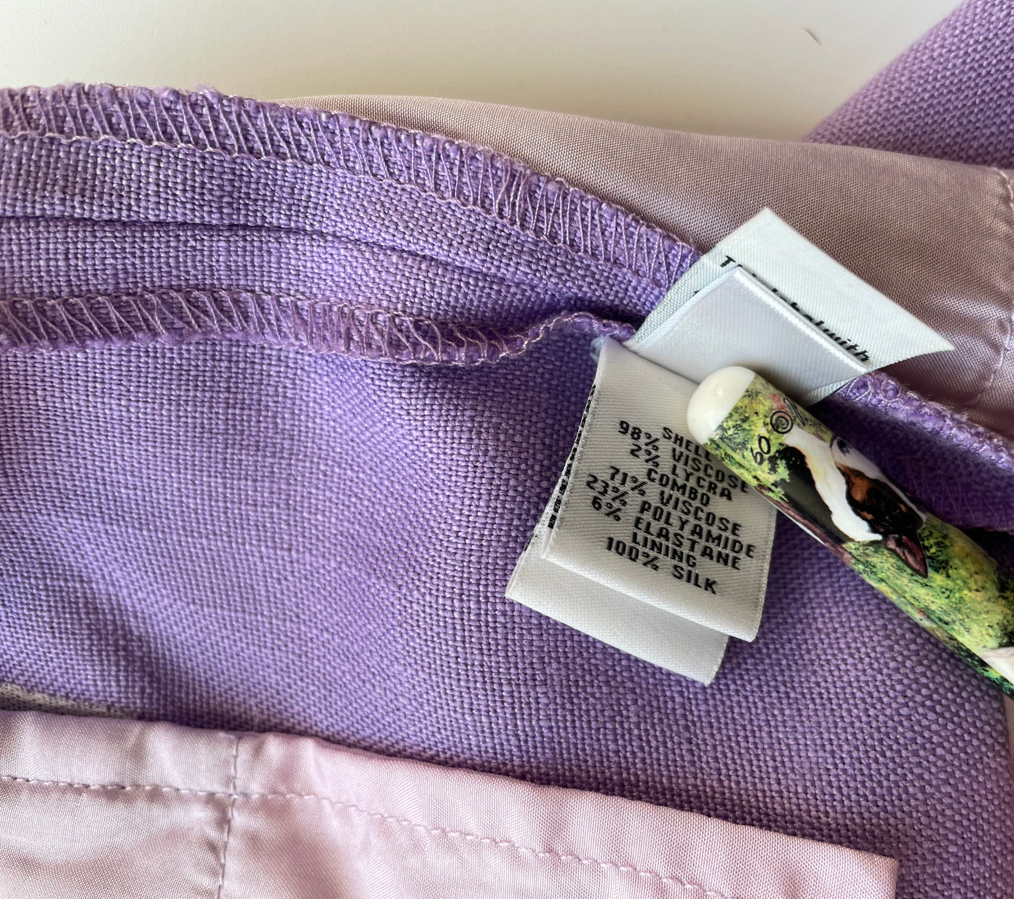 Diane Von Furstenberg Lavender Dress Pants