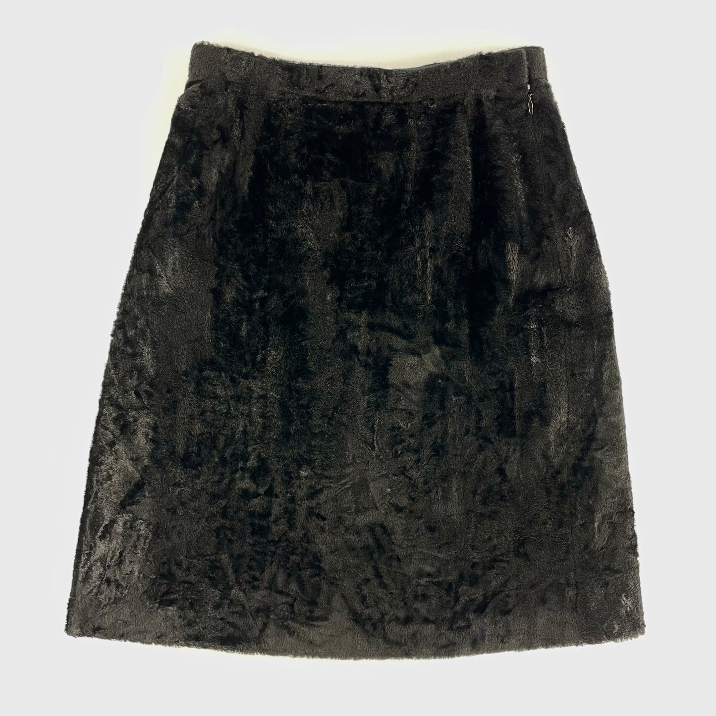 Courreges Faux Fur Mini Skirt