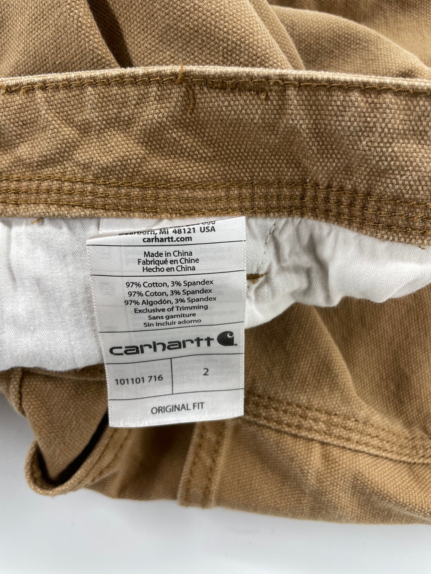 Carhartt Canvas Shorts