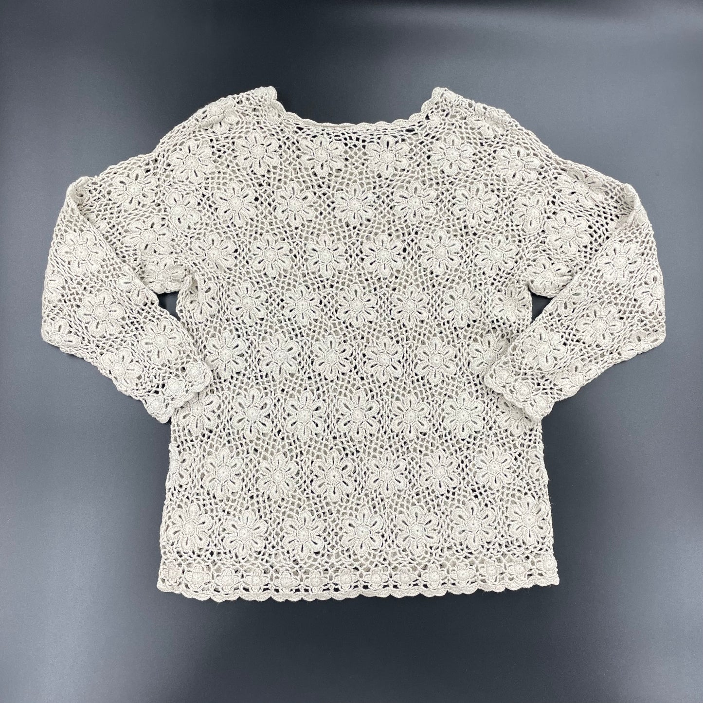 Vintage Crochet Sweater   