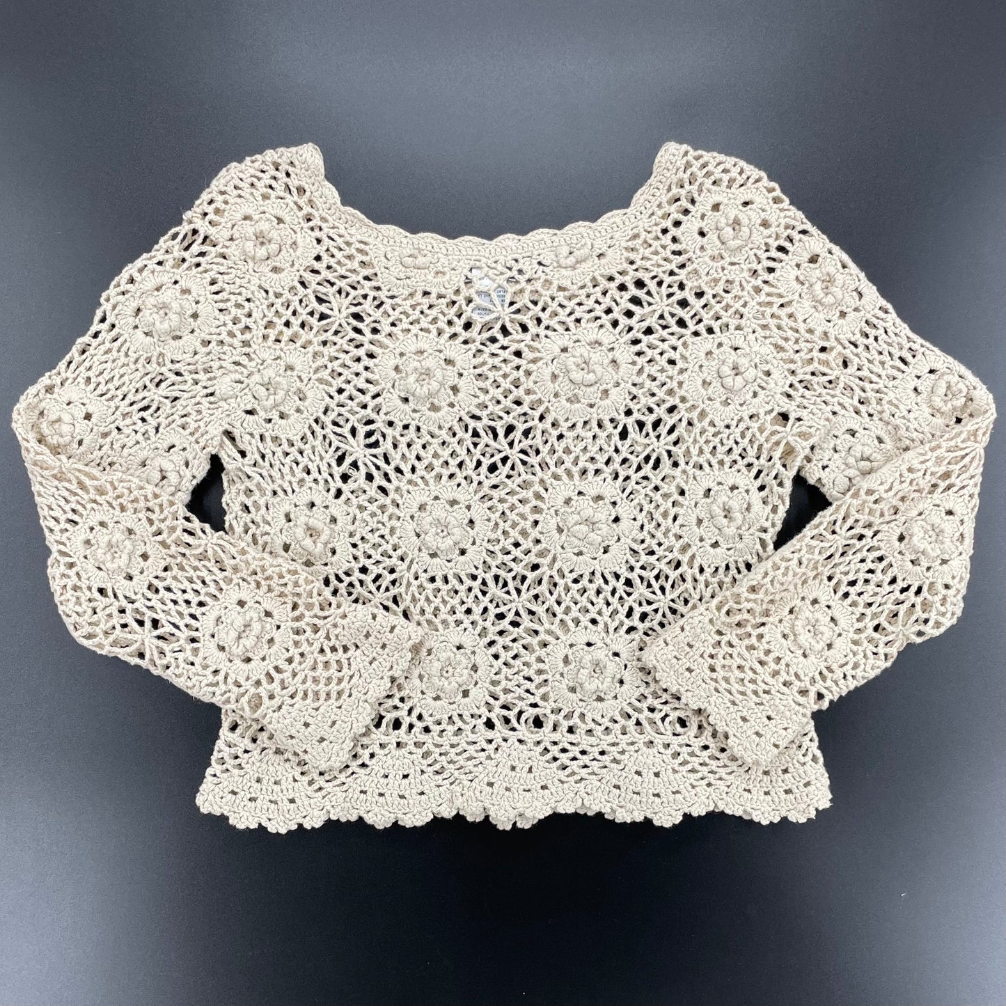 Vintage Crochet Sweater