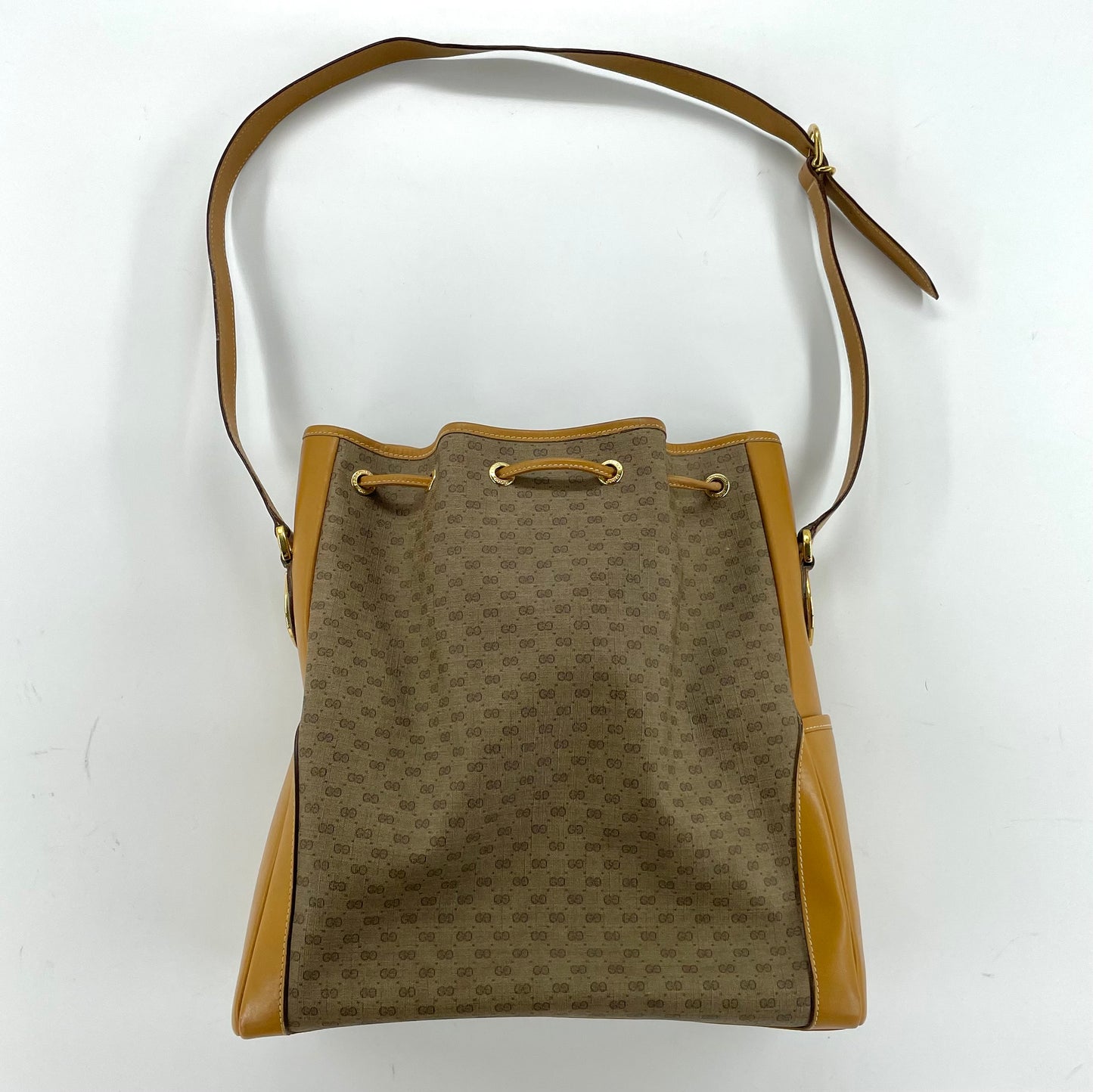 Vintage GUCCI Bucket Drawstring Bag