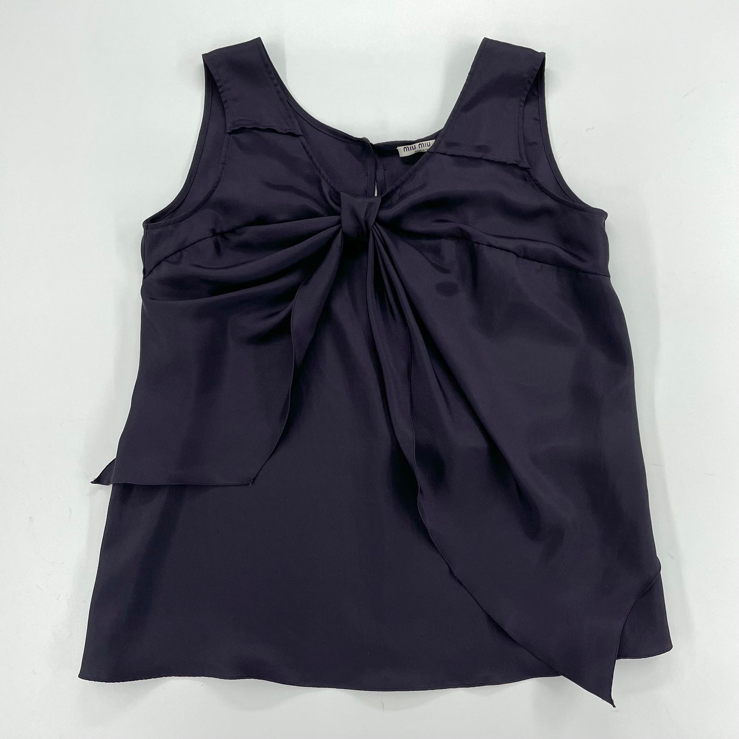 MIU MIU Satin Tank top