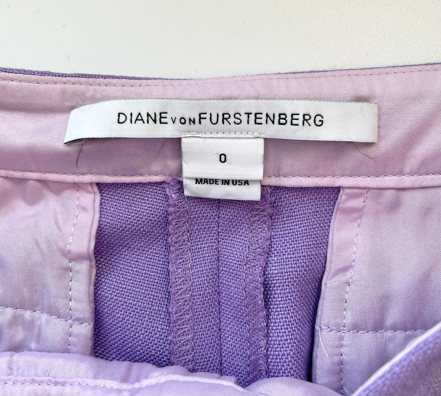 Diane Von Furstenberg Lavender Dress Pants